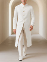 Men's Solid Color Slim Fit Long Sleeve Blazer SKUL26117