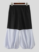 Men's Striped Color Block Lantern Pant SKUL37663