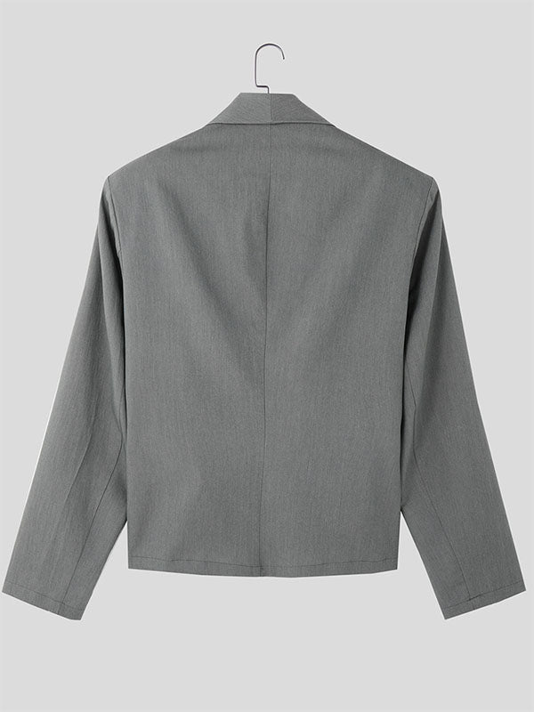 Mens Pearl Detail Long Sleeve Blazer SKUK94573