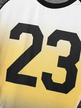 Mens Digital Print Gradient Two Pieces Outfit SKUL16795