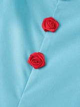 Mens 3D Floral Loose Wide-Leg Jumpsuit SKUL09339