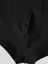 Men's Sexy Avant-Garde Beach Pool Side Lace-Up Cutout Low-Rise Swim Trunk SKUL83080