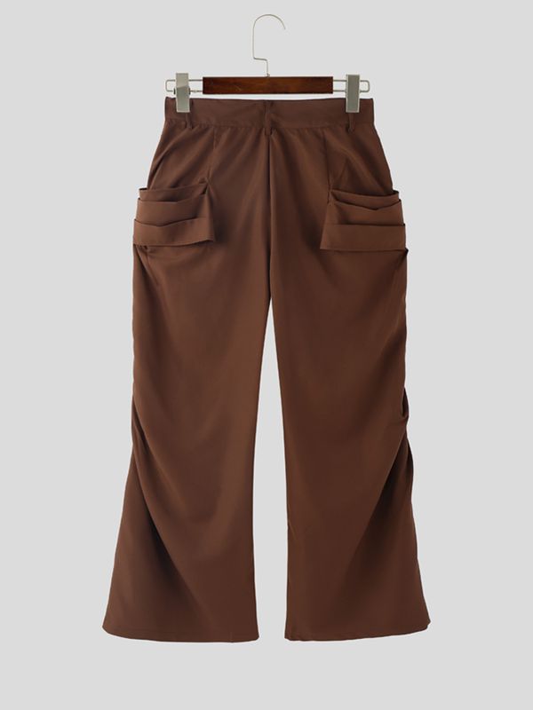 Men's Deconstructed 3D Ruched Flared Pant SKUL53282