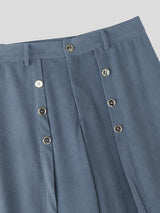 Men's Textured Corduroy Layered Design Pant SKUL29771