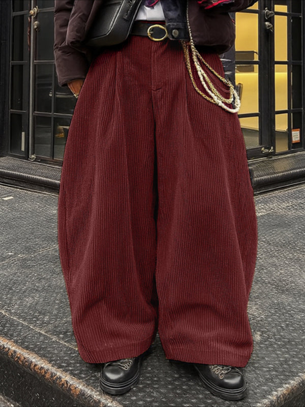 Men's Corduroy Loose Casual Pant SKUL29547