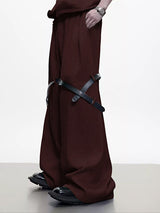 Men's Belt Patchwork Casual Pant SKUL28167