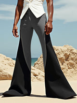 Mens Contrast Color Loose Casual Pant SKUL20907