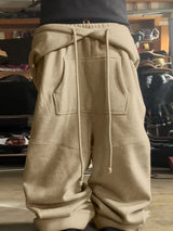 Men's Deconstructed Loose Wide Leg Pant SKUL35082