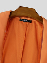 Mens Solid Color Hollow-Out U-Neck Jumpsuit SKUK98807