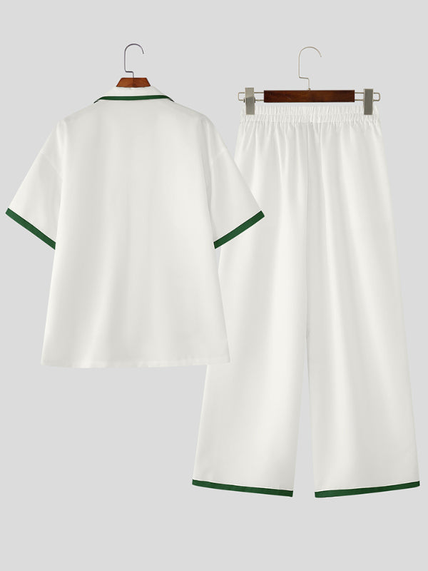 Men's Bold Outline Two Pieces Outfit SKUL15188