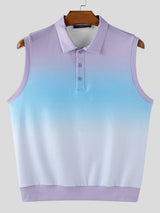 Men's Gradient Color Casual Tank SKUL17880