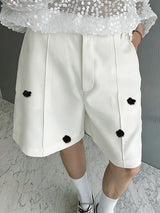 Men's 3D Floral Patchwork Casual Short SKUL51981