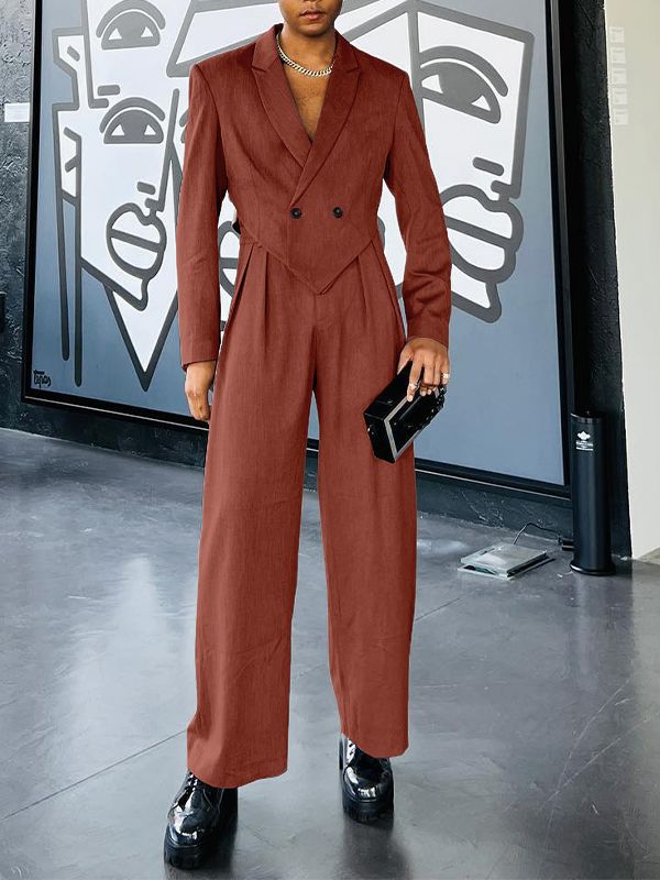 Men's Fashion Loose Two Pieces Outfit SKUL36347