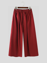 Men's Solid Minimalist Loose Casual Pant SKUL26221