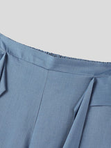 Men's Deconstructed Wide Leg High Waist Pant SKUL39791