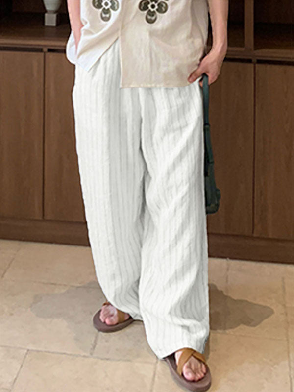 Mens Striped Loose Casual Pant SKUL21009