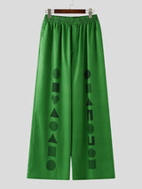 Men's Geometric Print Casual Pant SKUL17024