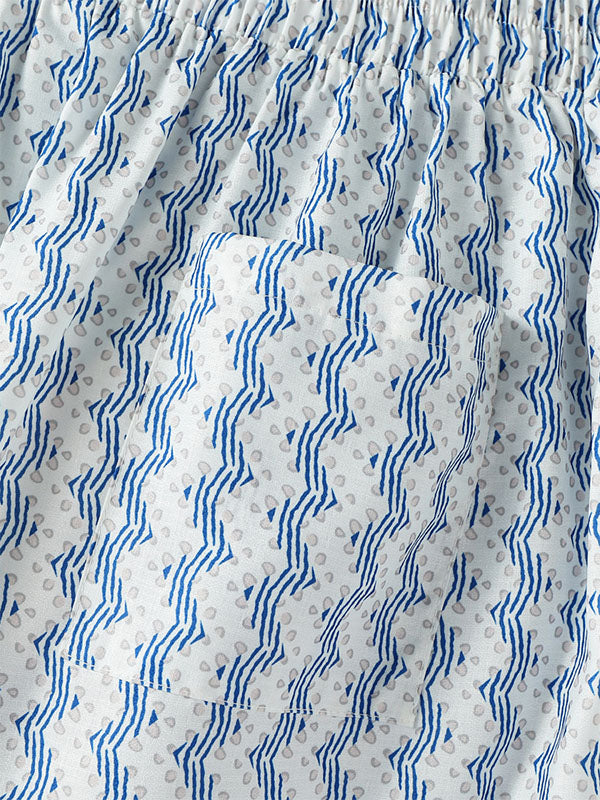 Mens Vacation Style Striped Casual Pant SKUL13897