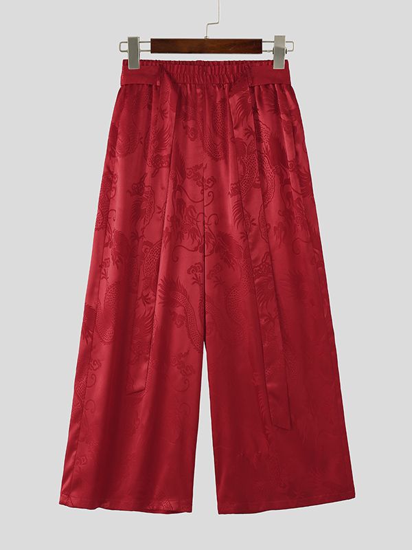 Men's Ethnic Jacquard Casual Pant SKUL47669