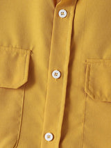 Men's Minimalist Pocket Long Sleeve Shirt SKUL41704