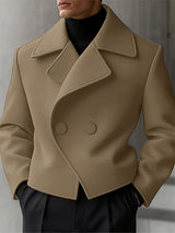 Men's Textured Lapel Casual Long Sleeve Blazer SKUL29791