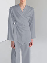 Men's Solid Casual Two Pieces Outfit SKUL27311