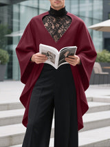 Men's Hollow Loose Casual Cloak SKUL34078