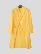 Men's Solid Color Casual Long Sleeve Blazer SKUL28369