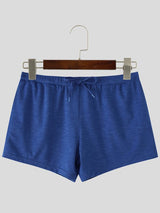 Men's Summer Casual Beach High-Elastic Slim Fit Drawstring Short Short SKUL66985