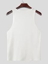 Men's Sheer Double Layer Mesh Casual Tank SKUL15174