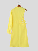 Men's Deconstructed One Shoulder Casual Blazer SKUL39005