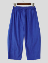 Men's Avant-garde Streetwear Vintage Patchwork Loose Drop Crotch Casual Harem Pant SKUL69657
