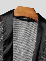 Mens Sheer Mesh Panel Satin Tank SKUL04245