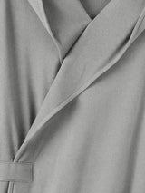 Men's Avant-Garde Casual Crossover Wrap Waist Tab Layered Sleeve Long Sleeve Sweatshirt SKUL83437