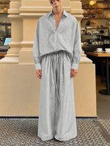 Men's Striped Casual Two Pieces Outfit SKUL31992