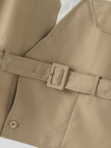 Men's Fake Two Piece Color Block Short Sleeve Shirt SKUL18659