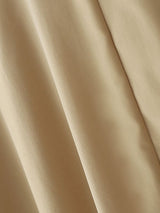 Men's Solid Color Stand Collar 3/4 Length Sleeve Shirt SKUL41045