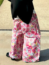 Men's Floral Print Casual Pant SKUL20279