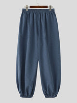 Men's Casual Plaid Lantern Pant SKUL48767