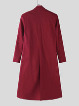 Mens Solid Color Slim Fit Long Sleeve Cardigan SKUL24591