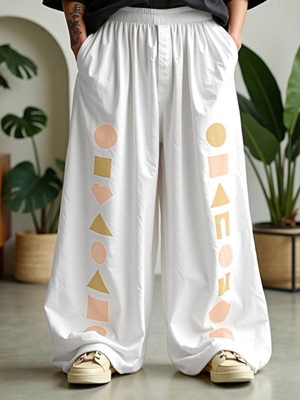 Men's Geometric Print Casual Pant SKUL17024