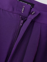 Mens Ruffle Asymmetric Hem Pant SKUK89165