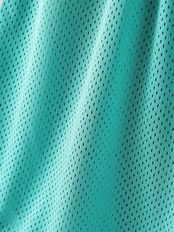 Mens Solid Color Sheer Mesh Two Pieces Outfit SKUL18019