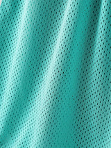 Mens Solid Color Sheer Mesh Two Pieces Outfit SKUL18019