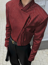 Men's Striped Tie Long Sleeve Blazer SKUL31703