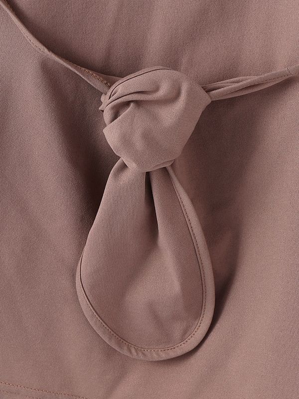 Men's Deconstructed Open Back Lace Up Tank SKUL41252