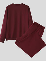 Men's Minimalist Casual Two Piece Outfit SKUL45294