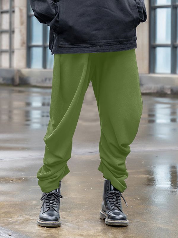 Men's Cinched Hem Design Casual Pant SKUL48592