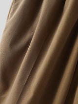 Men's Solid Color Long Hem Sailor Collar Two Pieces Outfit SKUL32863