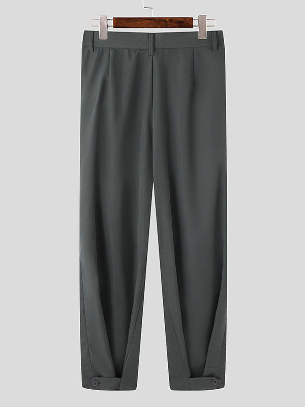 Mens Solid Color Deconstructed Pant SKUK75070